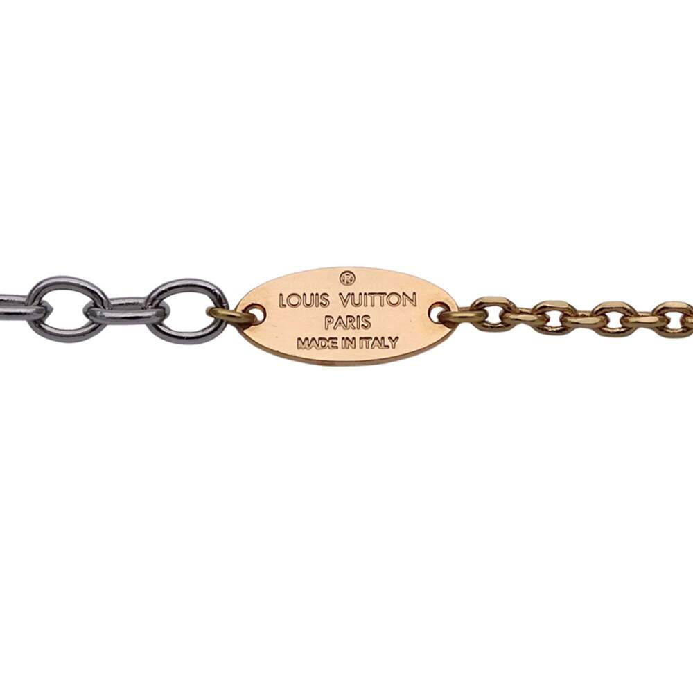 LOUIS VUITTON Gold Necklace - Picture 7 of 10
